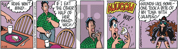 Rose is Rose on Monday April 14, 2014 Comic Strip
