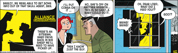 Rip Haywire on Tuesday February 20, 2018 Comic Strip
