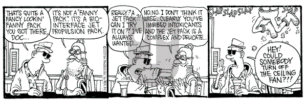 Monty on Friday April 20, 2007 Comic Strip