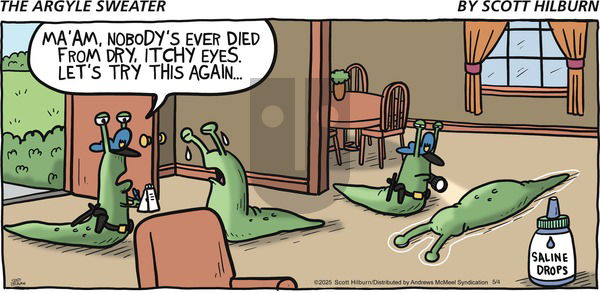 The Argyle Sweater on Sunday May 4, 2025 Comic Strip
