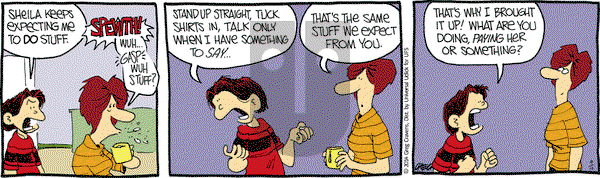 The Buckets on Tuesday September 16, 2014 Comic Strip