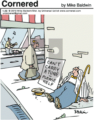 Cornered on Friday January 29, 2010 Comic Strip