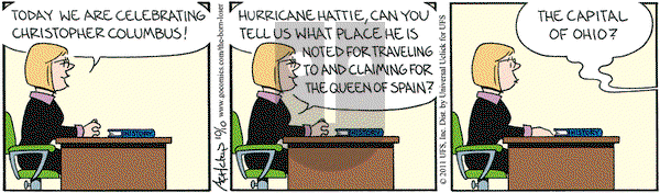 The Born Loser on Monday October 10, 2011 Comic Strip