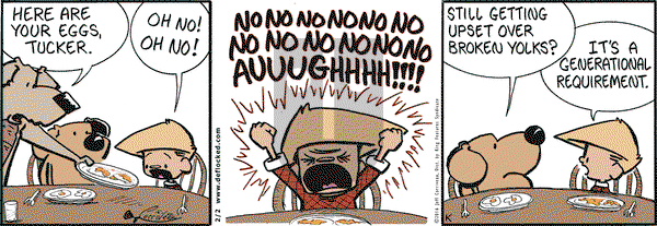 DeFlocked on Tuesday February 2, 2016 Comic Strip