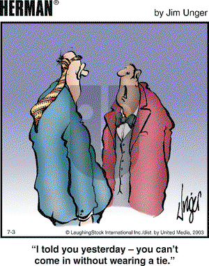 Herman on Thursday July 3, 2003 Comic Strip