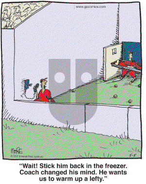 In the Bleachers - Saturday May 5, 2007 Comic Strip