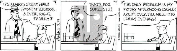 The Born Loser on Friday February 24, 2006 Comic Strip