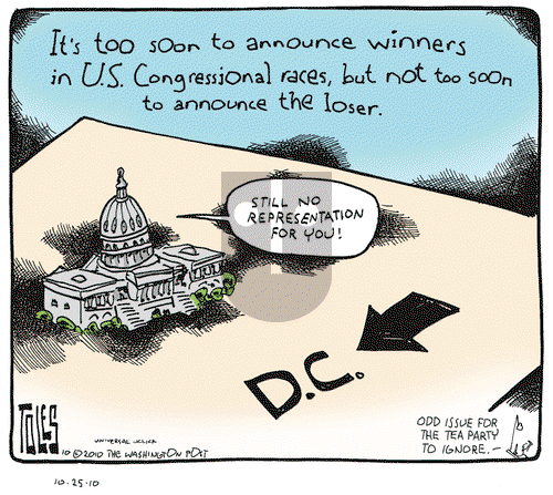 Tom Toles on Monday October 25, 2010 Comic Strip