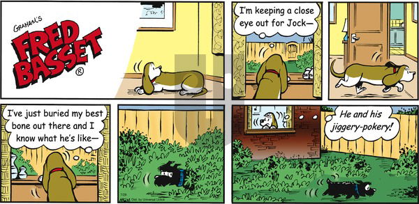 Fred Basset on Sunday July 28, 2013 Comic Strip