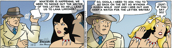Alley Oop on Saturday November 1, 2014 Comic Strip