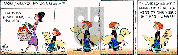 Red and Rover on Monday April 24, 2017 Comic Strip