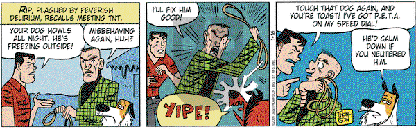 Rip Haywire on Friday January 16, 2009 Comic Strip