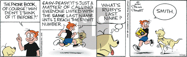 Red and Rover - Tuesday July 30, 2024 Comic Strip