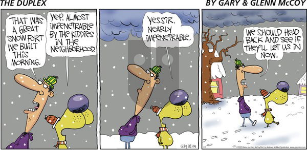 The Duplex - Sunday February 2, 2020 Comic Strip
