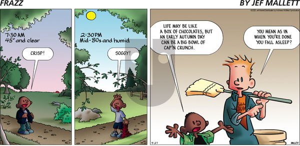 Frazz on Sunday September 27, 2020 Comic Strip