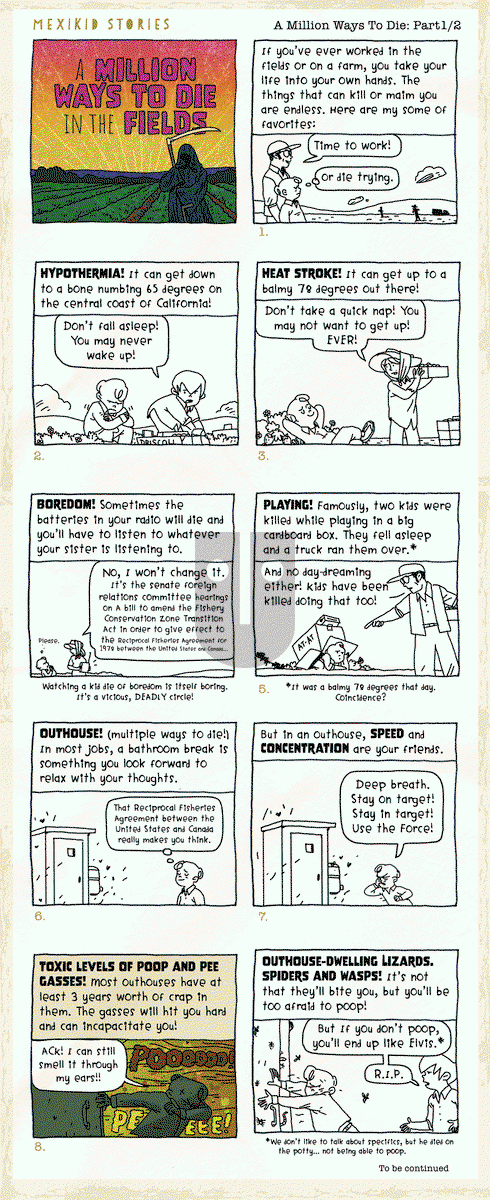 Mexikid Stories on Friday September 9, 2022 Comic Strip