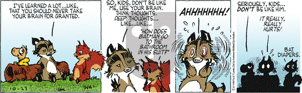 Over the Hedge on Saturday October 27, 2018 Comic Strip