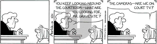 The Born Loser on Thursday March 31, 2005 Comic Strip