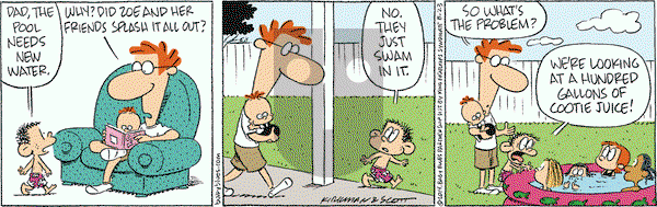 Baby Blues on Saturday August 23, 2014 Comic Strip