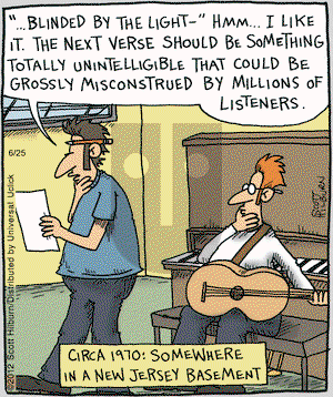 The Argyle Sweater - Monday June 25, 2012 Comic Strip
