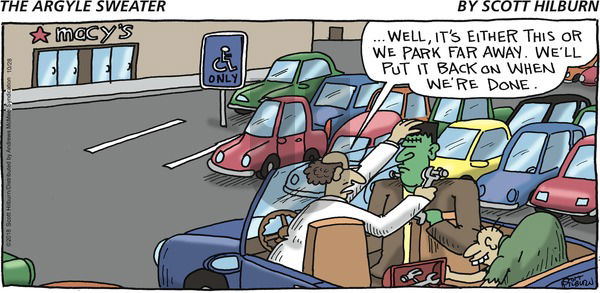 The Argyle Sweater on Sunday October 28, 2018 Comic Strip