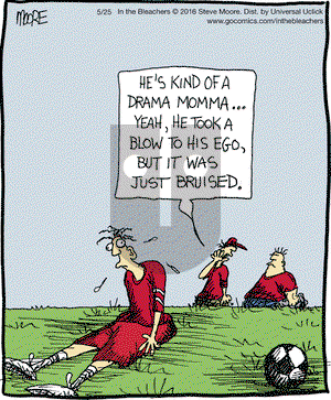In the Bleachers on Wednesday May 25, 2016 Comic Strip