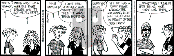 Clear Blue Water on Wednesday December 12, 2007 Comic Strip
