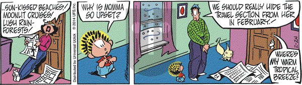 Rose is Rose on Monday February 24, 2014 Comic Strip