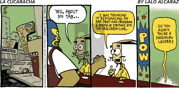 La Cucaracha on Sunday March 2, 2008 Comic Strip