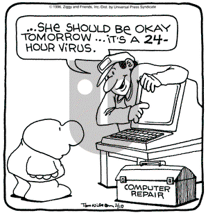 Ziggy on Saturday February 10, 1996 Comic Strip