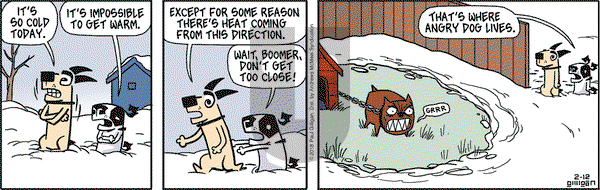 Pooch Cafe on Monday February 12, 2018 Comic Strip