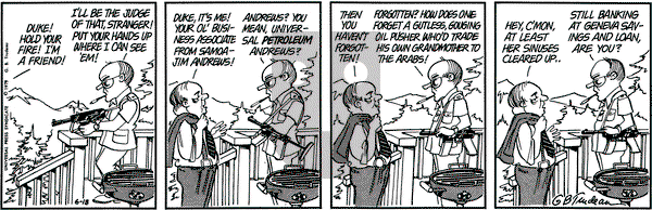 Doonesbury on Monday June 18, 1979 Comic Strip