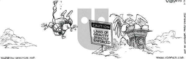 Non Sequitur on Thursday October 30, 2003 Comic Strip
