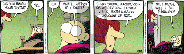 The Buckets on Saturday March 17, 2018 Comic Strip