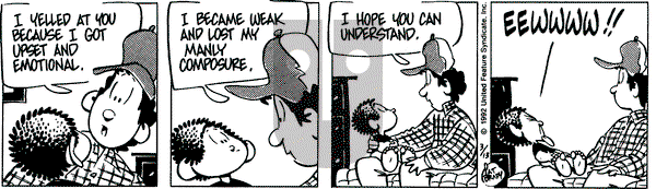 Rose is Rose on Friday March 13, 1992 Comic Strip