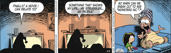 Baldo on Monday November 5, 2001 Comic Strip