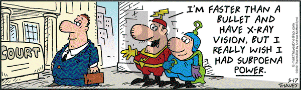 Frank and Ernest on Friday May 17, 2019 Comic Strip