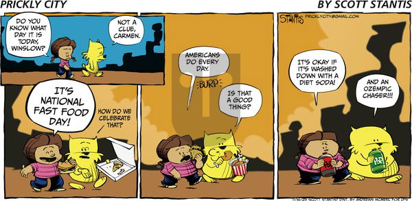 Prickly City on Sunday November 16, 2025 Comic Strip