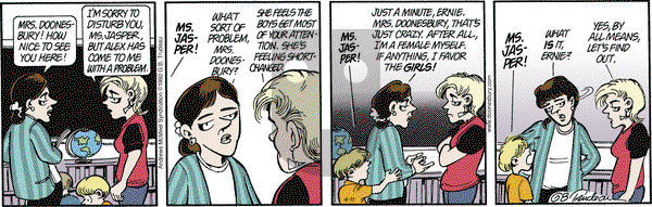 Doonesbury on Thursday April 11, 2019 Comic Strip