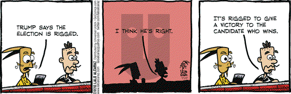 La Cucaracha on Monday November 7, 2016 Comic Strip