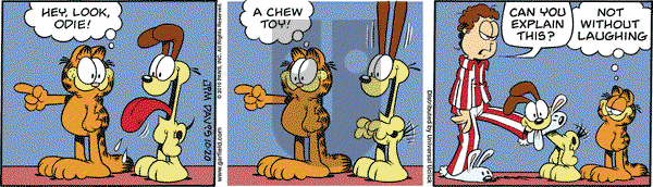 Garfield on Wednesday October 20, 2010 Comic Strip