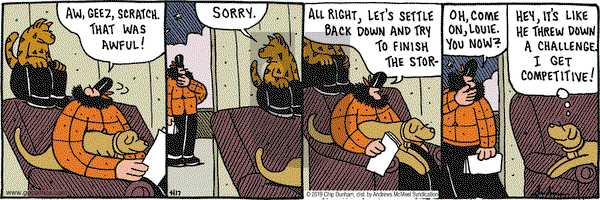 Overboard on Wednesday April 17, 2019 Comic Strip