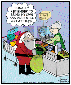 Half Full on Monday December 15, 2014 Comic Strip