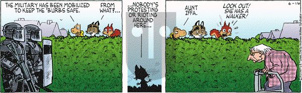 Over the Hedge on Tuesday June 16, 2020 Comic Strip
