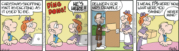 Drabble on Monday December 11, 2017 Comic Strip