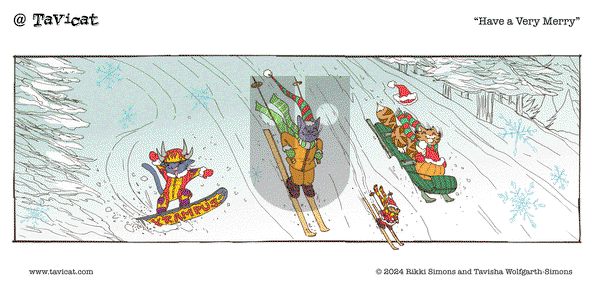 @Tavicat on Wednesday December 25, 2024 Comic Strip