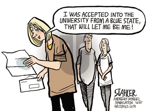 Jeff Stahler on Tuesday April 15, 2025 Comic Strip