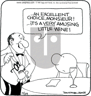 Ziggy on Monday December 29, 1997 Comic Strip