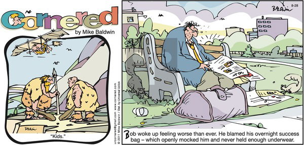 Cornered on Sunday August 28, 2011 Comic Strip