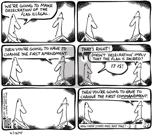 Tom Toles on Sunday June 18, 1995 Comic Strip